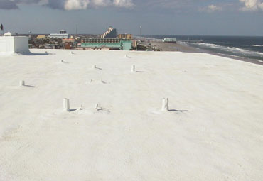 Cool roof coatings in Denton